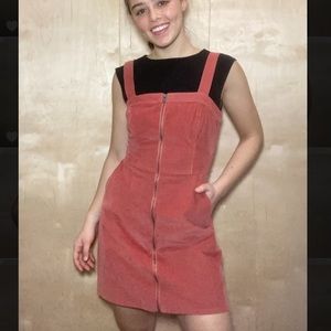 Hollister Corduroy Pink Dress